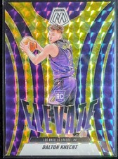 2025 Dalton Knecht Elevate Panini Mosaic Reactive Yellow /99 Lakers Color Match