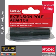 ProDec Extension Pole Adaptor Push Fit Frame Decorator Roller Painting Universal