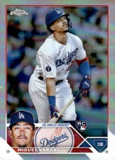 2023 Topps Chrome #161 Miguel Vargas Refractors