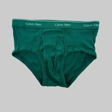 Calvin Klein CK men green  cotton classic brief underwear size S M L XL