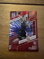 2022Panini Donruss Elite -Rookies Brock Purdy #185 Aspirations Shimmer /499 (RC)