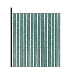 VEVOR Bottom Locking Privacy Slats,Double-Wall Vertical Bottom-Locking Slats wit