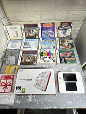 Boxed Nintendo 2ds Console Red/White With 11 Games