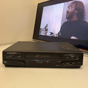 Mitsubishi HS-U545 VHS VCR Hi-Fi Player Recorder - No Remote - Tested, Working