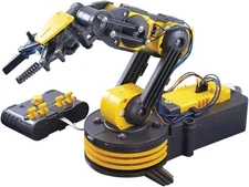 Interactive Robotic Arm with Gripper - 300° Elbow Motion used for parts