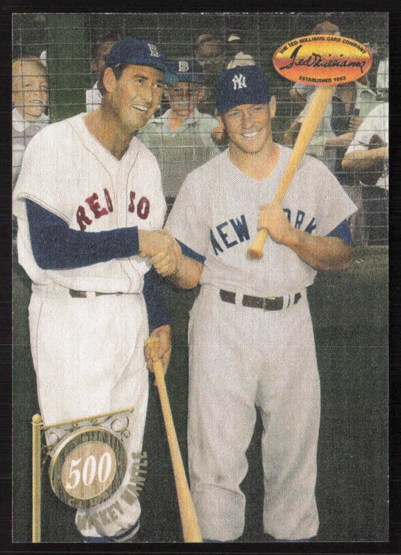 Ted Williams / Mickey Mantle 1994 Ted Williams 500 Club #5C4