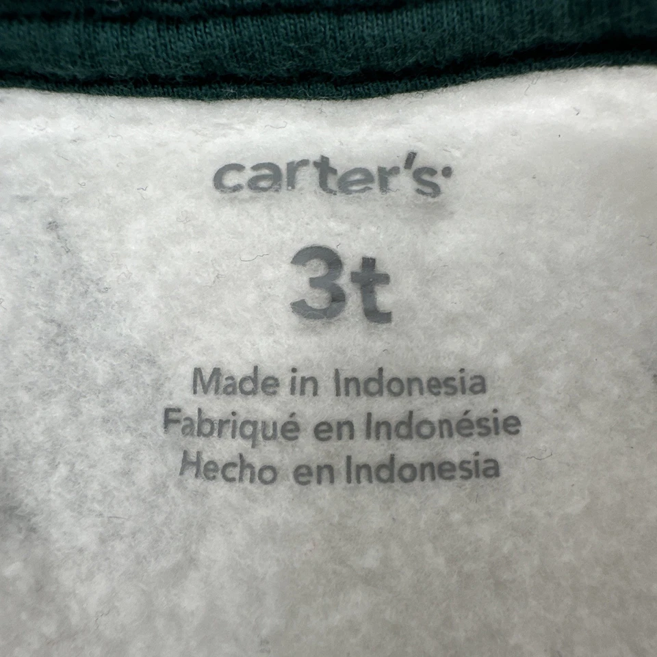 Suéter Carters Niños Pequeños Talla 3T Blanco Dinosaurios Aop. #37538 Foto 2 de 4