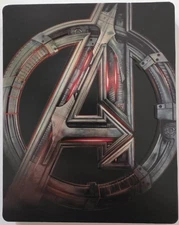 AVENGERS: AGE OF ULTRON BLU RAY 3D/2D 2 DISC SET BEST BUY EXCLUSIVE STEELBOOK