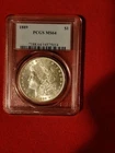 1889 Morgan Dollar PCGS MS64 $1 Silver Coin Philadelphia