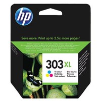 Hp T6N03AE / 303XL Original Druckerpatronen Farbig (C, M, Y) Instant Ink