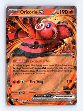 Carta Pokemon NM Oricorio ex Holo Fiamme Fantastiche 018/094 RR akagi