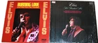 Elvis Presley 2 LP Lot *Burning Love* & *He Touched Me (w inner sleeve)* US RCA