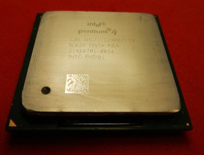 Intel Pentium 4 Processor 1.8 GHz / 512K / 400 MHZ  Socket 478/N CPU