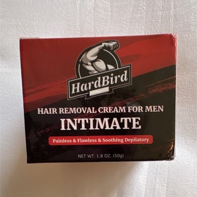 HardBird Intimate Men s Hair Removal Cream, Bikini Area, Soothing, 1.8 oz