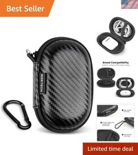 Earbud Case Holder Earphone Case Wired Headphone Storage Pouch Hard EVA Small...