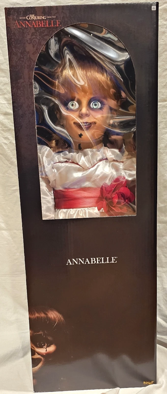 Spirit Halloween Annabelle Doll The Conjuring Movie 30 Inches Brand New 2025