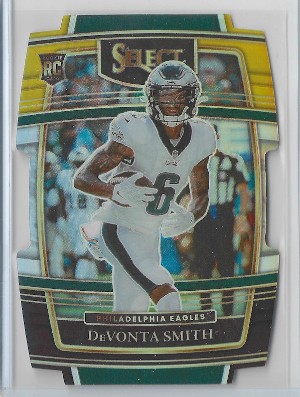 DeVonta Smith Panini Select #49 Base