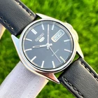 Vintage Seiko 5 Black Dial Automatic Japan Made Men’s Watch 6309-8230