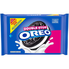 OREO Double Stuf Chocolate Sandwich Cookies 18.71 oz Family Size