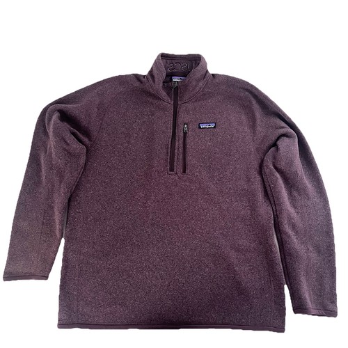 Patagonia Jacke Herren Gr. L Better Sweater 1/4 Zip Fleecepullover braun - Bild 2 von 11