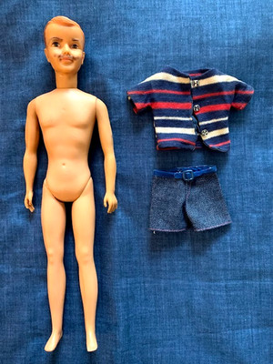 Vintage 1964 Tammy Family Brother Ted Doll w/ Orig Outfit by Ideal Toy Corp B12
