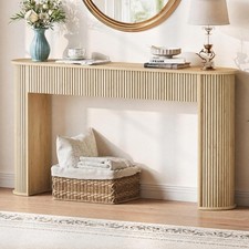 Fluted Console Table