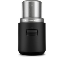 TieDex UK KITCHENAID 5KBGR100BM Cordless Coffee Grinder - Black