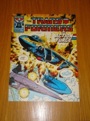 TRANSFORMERS BRITISH WEEKLY #172 MARVEL UK COMIC 1988
