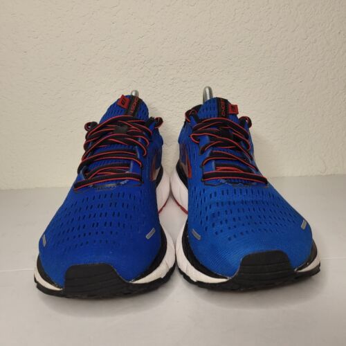 Brooks Ghost 13 Running Shoes Mens Size 8 Blue Red White Medium D Width Casual - Picture 2 of 9
