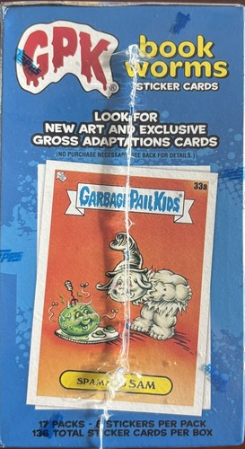 2022 Topps Garbage Pail Kids Book Worms "Mega" Box - Factory Sealed - Free Ship - Bild 2 von 5