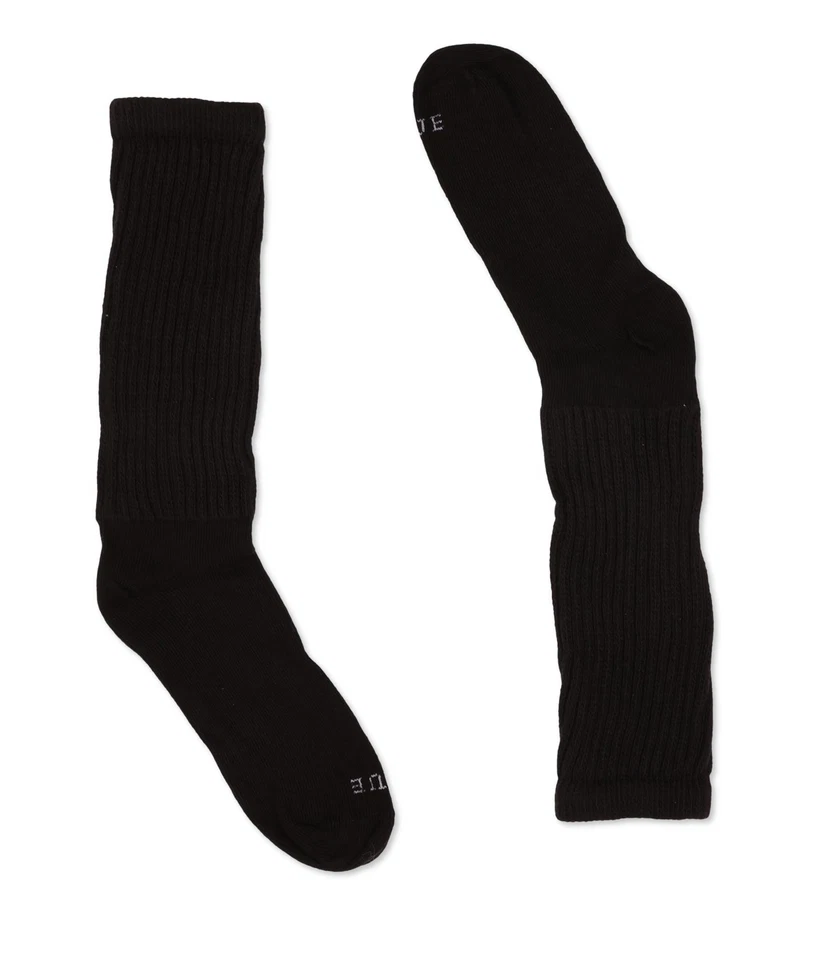 HUE Women's Knee High 3-Pack Socks, Black Size MD ESF17189 - Image 3 of 3