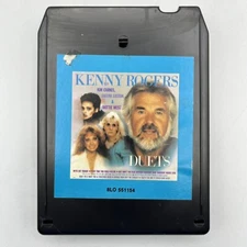 Kenny Rogers - Duets - Restored 8 Track Tape - New Pad and Splice