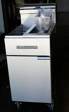 American Range AF25-DS Gas Fryer with Dump Station 25 lb Capacity