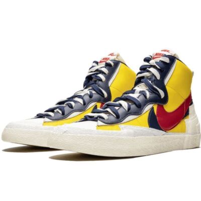 BV0072-700 sacai Nike Blazer Mid Varsity Maize Varsity Red (Herren)