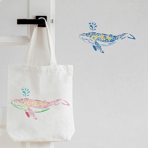 1pc Large Plastic Reusable Drawing Painting Stencils Templates for Painting - Picture 4 of 6