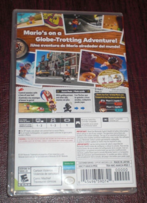 NEW 1ST PRINT Super Mario Odyssey Nintendo Switch 00000 Factory