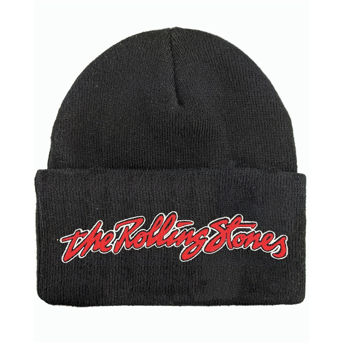 Amplified Unisex Adult The Rolling Stones Logo Beanie