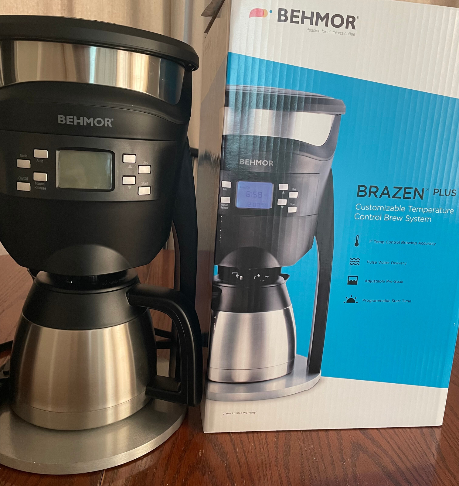Plus 3.0 8 Cup Customizable Brewer Grt1001cm
