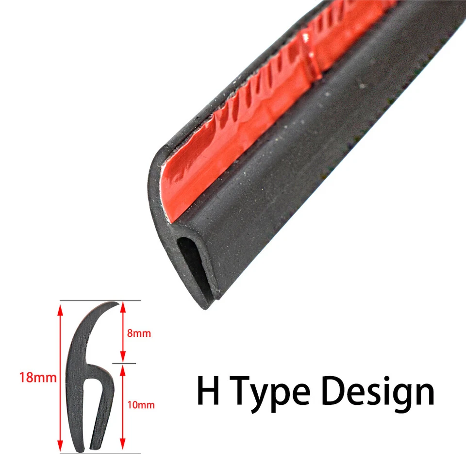 Tira de sellado de parabrisas 22 m para BMW E30 E36 E34 E46 E90 E60 E39 F30 F20 E87 E9 NUEVO Foto 3 de 4