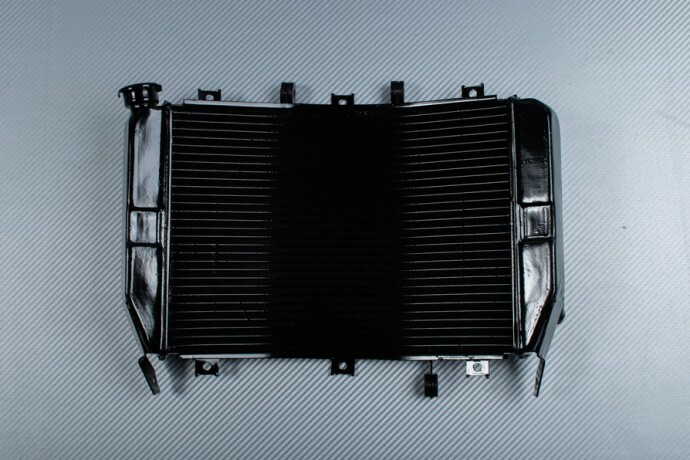 Radiateur Moto pour Kawasaki ZX-6R 2003 2004 Refroidissement Eau Aluminium