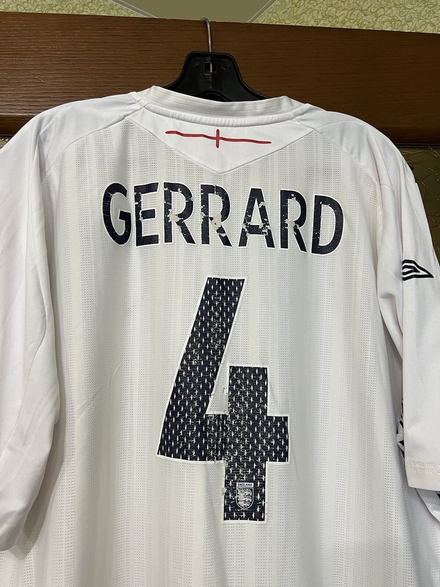 2007 - 2008 イングランド代表　公式　ウェア イングランド代表 2007-2009 ホーム ENGLAND ネーム・ナンバー
