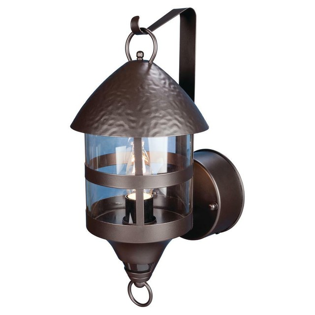 Zenith Hz41330r Motion Activated Exterior Wall Lanterns Bronze