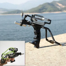 Pro Hunting Fishing Slingshot Laser Catapult Shooting Bow Archery Set Bowfishing
