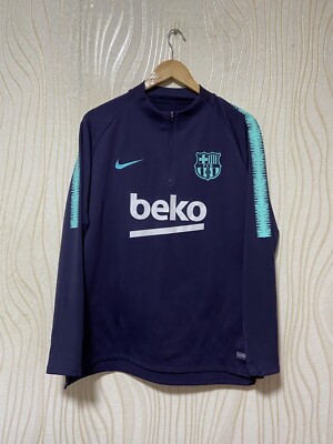 J*o様 Nike FC Barcelona シャツ XL BARCELONA 2019 2020 TRAINING FOOTBALL SOCCER SWEATSHIRT NIKE