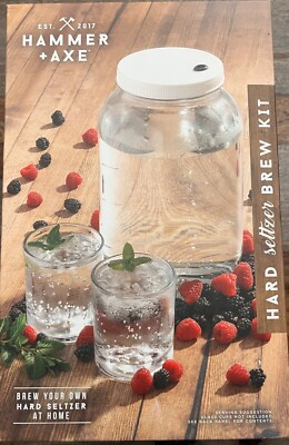 #ad Hammer  Axe DIY Hard Seltzer Kit Home Bar Brewing Set 1 Gallon Alcoholic Drink  $29.99