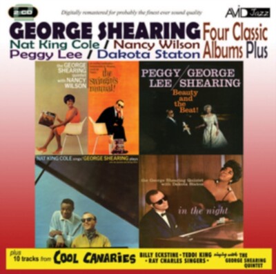 George Shearing   Four Classic Albums Plus 2 CD Set - Compilation Album - NEW