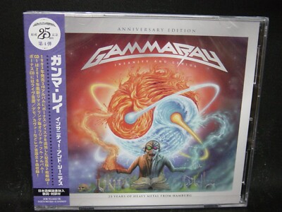 GAMMA RAY Insanity And Genius JAPAN 2CD ANNIVERSARY EDITION Helloween ...