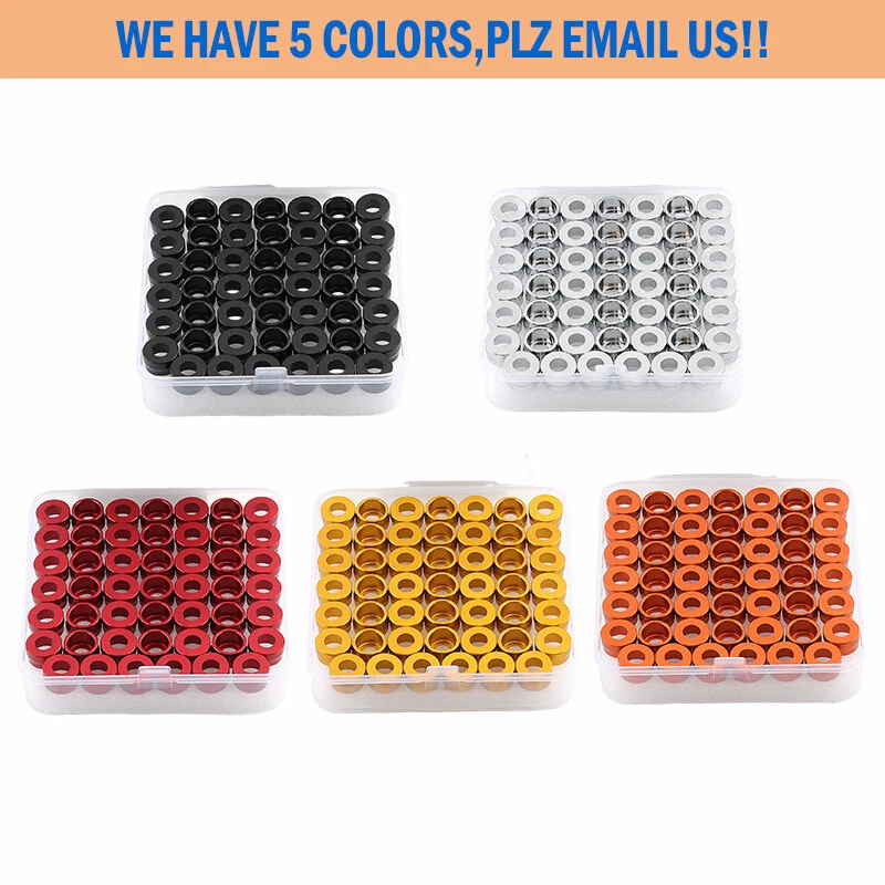 Motor Engine Bolt Caps Cover Set For Harley Touring Electra Street Glide Gold Foto 4 de 4