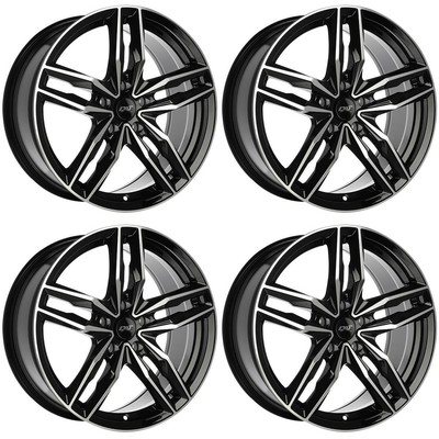 Set of 4 17in Black Alloy Wheel Rims for Kia Forte Koup, DAZ481E 5x114.3 5Lug
