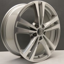 AUDI A3 HATCHBACK 18" SILVER ALLOY WHEEL RIM 7.5J ET51 OEM S LINE GENUINE X1